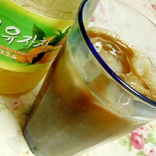 大人テイスト❤柚子茶と珈琲と米焼酎❤